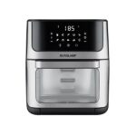 ΦΡΙΤΕΖΑ ΑΕΡΟΣ XXL 12L 1800W ΜΕ ΠΑΡΑΘΥΡΟ ΚΑΙ ΑΞΕΣΟΥΑΡ ΜΑΥΡΗ-INOX EUROLAMP – 300-70044