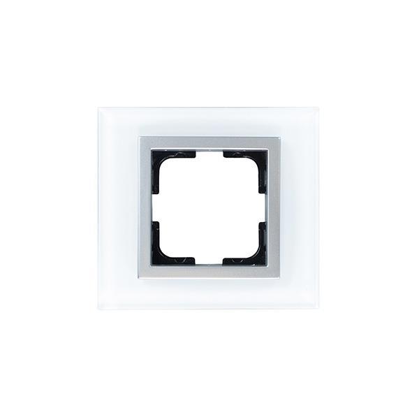 ΠΛΑΙΣΙΟ Ι ΘΕΣΗΣ ΛΕΥΚΟ ΓΥΑΛΙ EUROLAMP – 152-10880