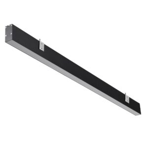 GloboStar® FELIX 61028-W Γραμμικό Φωτιστικό Τοίχου – Απλίκα Linear LED CCT 54W 6500lm 120° AC 220-240V Μ120 x Π3.5 x Υ7cm – Εναλλαγή Φωτισμού μέσω Τηλεχειριστηρίου All In One Ψυχρό 6000k+Φυσικό 4500k+Θερμό 2700k Dimmable – Μαύρο – 3 Years Warranty