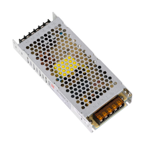 GloboStar® POWERULCO 90236 Μεταλλικό Τροφοδοτικό PELV Ultra Slim για Ψηφιακές Οθόνες LED Video Wall 200W 40A – AC 220-240V σε DC 5V – IP20 Μ19 x Π8 x Υ3cm – 2 Years Warranty