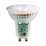 ΛΑΜΠΑ LED GU10 5.5W 550lm 2700K 38° 175-250V DIMMABLE ΓΥΑΛΙ EUROLAMP – 147-77863