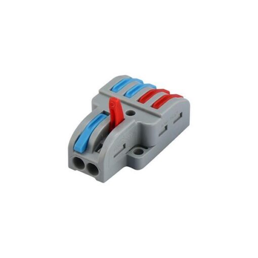 ΚΛΕΜΜΑ ΑΝΤΑΠΤΟΡΑΣ ΔΙΠΟΛΙΚΗ 2/4 ΘΕΣΕΩΝ 0,20-2,5mm 32Α 250V EUROLAMP – 147-11066