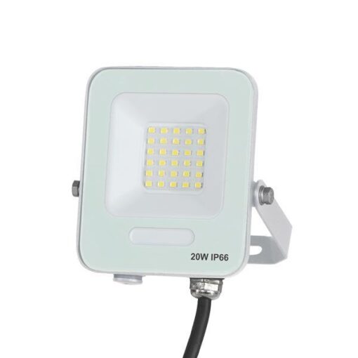 ΠΡΟΒΟΛΕΑΣ LED SMD 20W ΛΕΥΚΟΣ IP66 6500K PLUS EUROLAMP – 147-69033