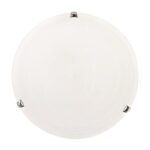 ΠΛΑΦΟΝΙΕΡΑ ΤΟΙΧΟΥ “ERIS” Φ40 2ΧΕ27 ΛΕΥΚΟ/ ΝΙΚΕΛ EUROLAMP 145-22412