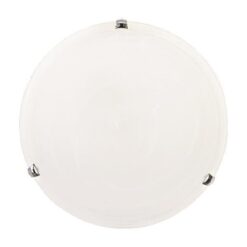 ΠΛΑΦΟΝΙΕΡΑ ΤΟΙΧΟΥ “ERIS” Φ40 2ΧΕ27 ΛΕΥΚΟ/ ΝΙΚΕΛ EUROLAMP 145-22412