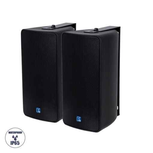 GloboStar® FDB ES106BT 98002 Facilities Speaker – Παθητικό Ηχείο Εγκαταστάσεων Επιτοίχιο με Μετασχηματιστή 100V & 16Ω – 80W RMS (320W Peak) – 1 x 6″ Inches LF & 1 x 1″ Inches HF – Αδιάβροχο IP65 – Μαύρο – Μ18.2 x Π22.4 x Υ36.2cm – Ζεύγος