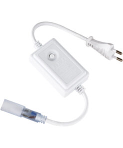 GloboStar® 70648 Controller Αδιάβροχος IP44 AC/DC 230V για έως 100 μέτρα Πολύχρωμου RGB Φωτοσωλήνα LED 8 Προγραμμάτων