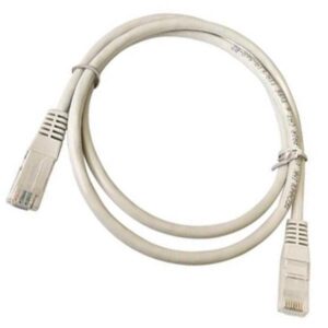 ΚΑΛΩΔΙΟ PATCH CORD UTP CAT-6e 26AWG GREY 1m EUROLAMP 147-10171