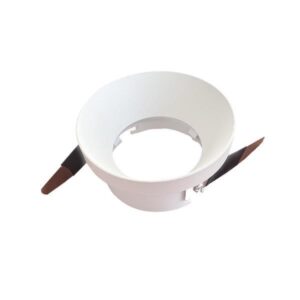 ΣΠΟΤ ΧΩΝΕΥΤΟ ΣΤΑΘΕΡΟ Φ75 GU10 IP20 ZERMIRA ΛΕΥΚΟ EUROLAMP – 147-52534