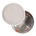 LED PANEL ΧΩΝΕΥΤΟ SLIM 8W ΜΕ ΡΥΘΜΙΖΟΜΕΝΗ ΕΓΚΟΠΗ Φ50-115mm 3000K ΛΕΥΚΟ PLUS EUROLAMP 145-68425