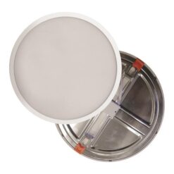 LED PANEL ΧΩΝΕΥΤΟ SLIM 8W ΜΕ ΡΥΘΜΙΖΟΜΕΝΗ ΕΓΚΟΠΗ Φ50-115mm 3000K ΛΕΥΚΟ PLUS EUROLAMP 145-68425