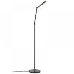 Nordlux Bend Single Φωτιστικό Δαπέδου Μαύρο LED 5W 2700K Dimmable –  2112774003