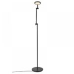 Nordlux Bend Single Φωτιστικό Δαπέδου Μαύρο LED 5W 2700K Dimmable –  2112774003