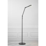 Nordlux Bend Single Φωτιστικό Δαπέδου Μαύρο LED 5W 2700K Dimmable –  2112774003