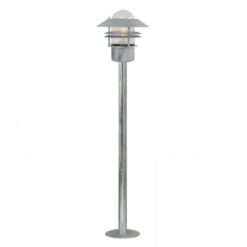 Nordlux Blokhus Φωτιστικό Κήπου Γαλβανιζέ IP54 E27  Γυαλί –  25078031