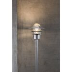 Nordlux Blokhus Φωτιστικό Κήπου Γαλβανιζέ IP54 E27  Γυαλί –  25078031