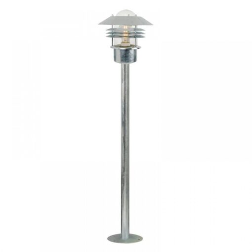Φωτιστικό Δαπέδου Εξωτερικού Χώρου Nordlux Vejers 1xE27 IP54 Γαλβανιζέ Χρώματος-  25118031
