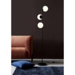 Nordlux Lilly Φωτιστικό Δαπέδου Μαύρο E14  Γυάλινο/Μεταλλικό –  48613003