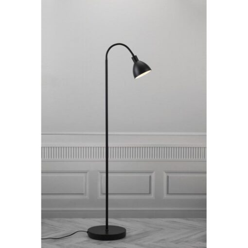 Nordlux Ray Single Φωτιστικό Δαπέδου Μαύρο E14  Μεταλλικό –  63214003