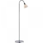 Nordlux Ray Single Φωτιστικό Δαπέδου  Νικελ  E14  Γυάλινο/Μεταλλικό –  63214033