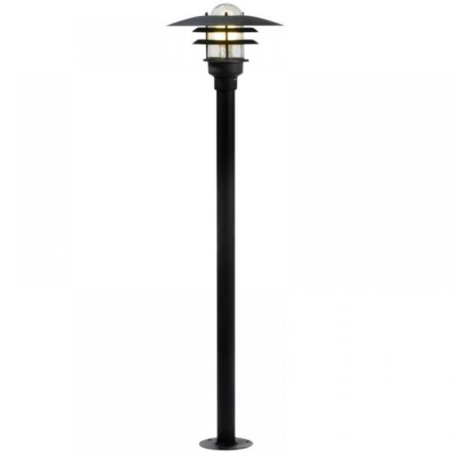 Nordlux Lønstrup 32 Φωτιστικό Κήπου Μαύρο E27  Γυάλινο/Μεταλλικό –  71428003