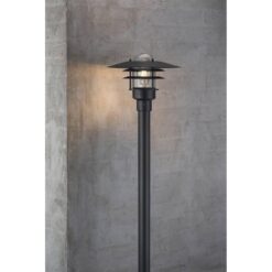 Nordlux Lønstrup 32 Φωτιστικό Κήπου Μαύρο E27  Γυάλινο/Μεταλλικό –  71428003