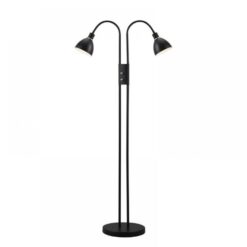 Nordlux Ray 2-Spot Φωτιστικό Δαπέδου Μαύρο E14  Μεταλλικό –  72224003