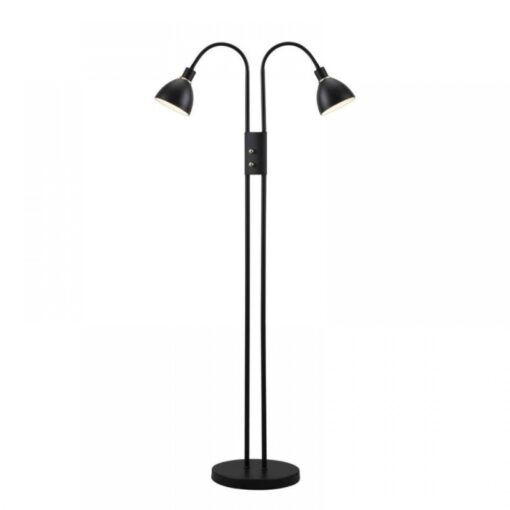 Nordlux Ray 2-Spot Φωτιστικό Δαπέδου Μαύρο E14  Μεταλλικό –  72224003