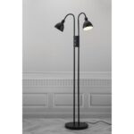 Nordlux Ray 2-Spot Φωτιστικό Δαπέδου Μαύρο E14  Μεταλλικό –  72224003
