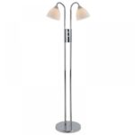 Nordlux Ray 2-Spot Φωτιστικό Δαπέδου  Νικελ  E14  Γυάλινο/Μεταλλικό –  72224033