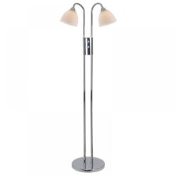 Nordlux Ray 2-Spot Φωτιστικό Δαπέδου  Νικελ  E14  Γυάλινο/Μεταλλικό –  72224033