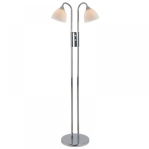 Nordlux Ray 2-Spot Φωτιστικό Δαπέδου  Νικελ  E14  Γυάλινο/Μεταλλικό –  72224033