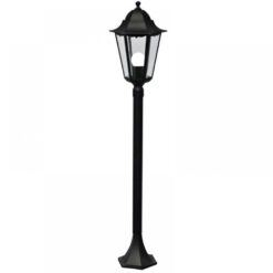 Nordlux Cardiff Φωτιστικό Κήπου Μαύρο IP54 E27  Αλουμίνιο/Γυάλινο –  74398003