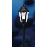 Nordlux Cardiff Φωτιστικό Κήπου Μαύρο IP54 E27  Αλουμίνιο/Γυάλινο –  74398003