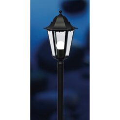 Nordlux Cardiff Φωτιστικό Κήπου Μαύρο IP54 E27  Αλουμίνιο/Γυάλινο –  74398003