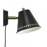 Nordlux Pine Φωτιστικό Τοίχου Μαύρο GU10  Μεταλλικό –  2010381003