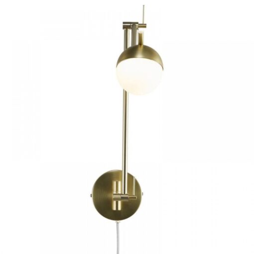 Nordlux Contina Φωτιστικό Τοίχου  Ορείχαλκος  G9  Γυάλινο/Μεταλλικό –  2010971035