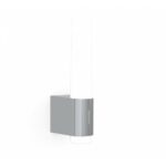 Nordlux Helva Night Φωτιστικό Τοίχου  Νικελ  IP44 LED 6.8W 3000K  –  2015301033