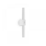 Nordlux Helva Double Basic Φωτιστικό Τοίχου Λευκό IP44 LED 9W 3000K –  2015311001