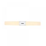 Nordlux Helva Double Basic Φωτιστικό Τοίχου Λευκό IP44 LED 9W 3000K –  2015311001