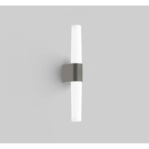 Nordlux Helva Double Φωτιστικό Τοίχου Brushed  Νικελ  IP44 LED 9.5W 3000K  –  2015321055