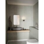 Nordlux Hester Φωτιστικό Τοίχου Μαύρο IP44 LED 9.5W 3000K  –  2015391003