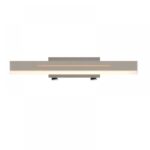 Nordlux Otis 60 Φωτιστικό Τοίχου  Νικελ  LED 17W 3000K  –  2015411033