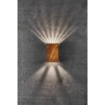 Nordlux Fold 10 Φωτιστικό Τοίχου Corten LED 7.5W 3000K  –  2019041038