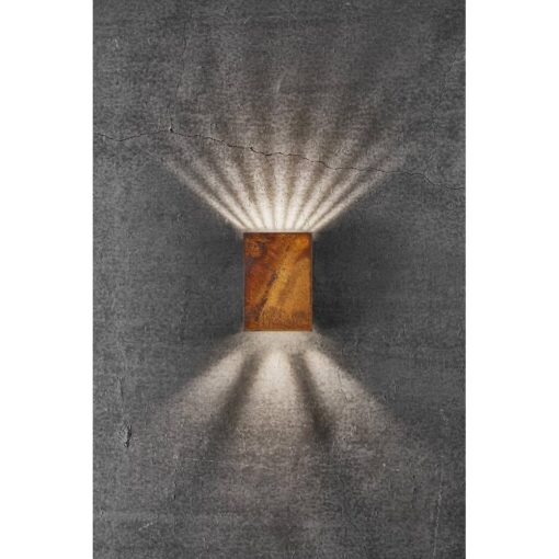 Nordlux Fold 10 Φωτιστικό Τοίχου Corten LED 7.5W 3000K  –  2019041038