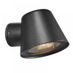Nordlux Aleria Φωτιστικό Τοίχου Μαύρο IP44 GU10  Μεταλλικό –  2019131003