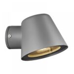 Nordlux Aleria Φωτιστικό Τοίχου Γκρι IP44 GU10  Μεταλλικό –  2019131010