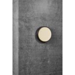 Nordlux Cuba Outdoor Energy Round Φωτιστικό Τοίχου Μαύρο LED 6.5W 3000K –  2019161003