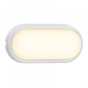 Nordlux Cuba Outdoor Energy Oval Φωτιστικό Τοίχου Λευκό LED 6.5W 3000K –  2019181001