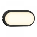 Nordlux Cuba Outdoor Energy Oval Φωτιστικό Τοίχου Μαύρο LED 6.5W 3000K –  2019181003